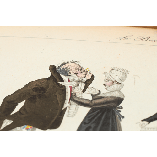 Mesangere Pierre De La Le Bon Genre Suite Des 116 Planches Precede De Observations Sur Les 1827 Edition Originale Autographe 3 87629