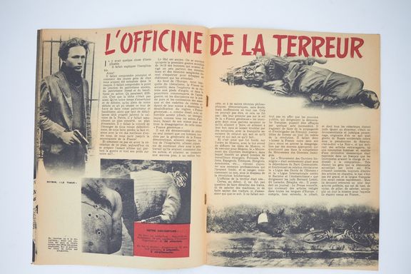 Laffiche Rouge Tract De Propagande Antisemite Et Anticommuniste Des 1944 Edition Originale 9 87668