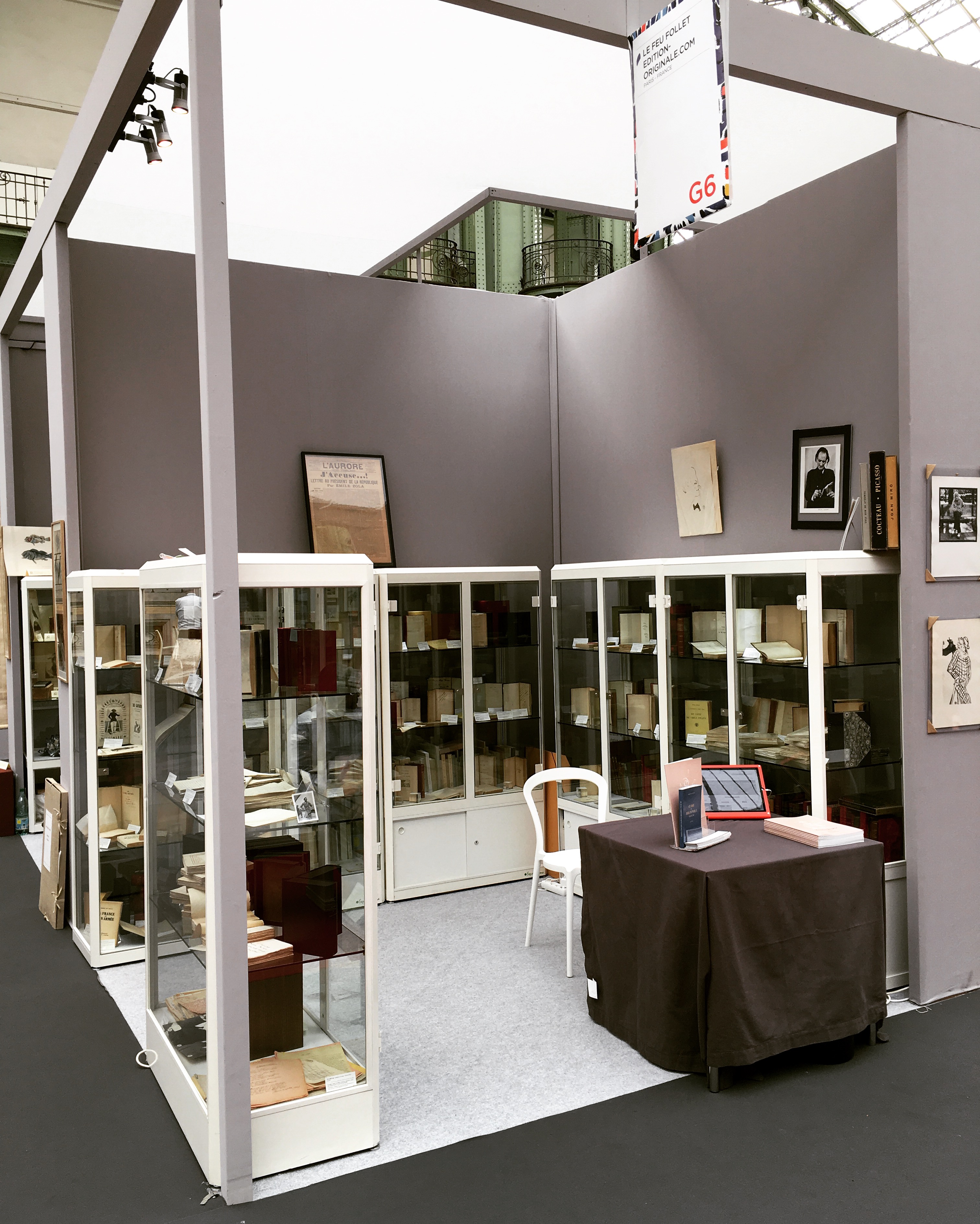 International Exhibition of old book at the Grand Palais